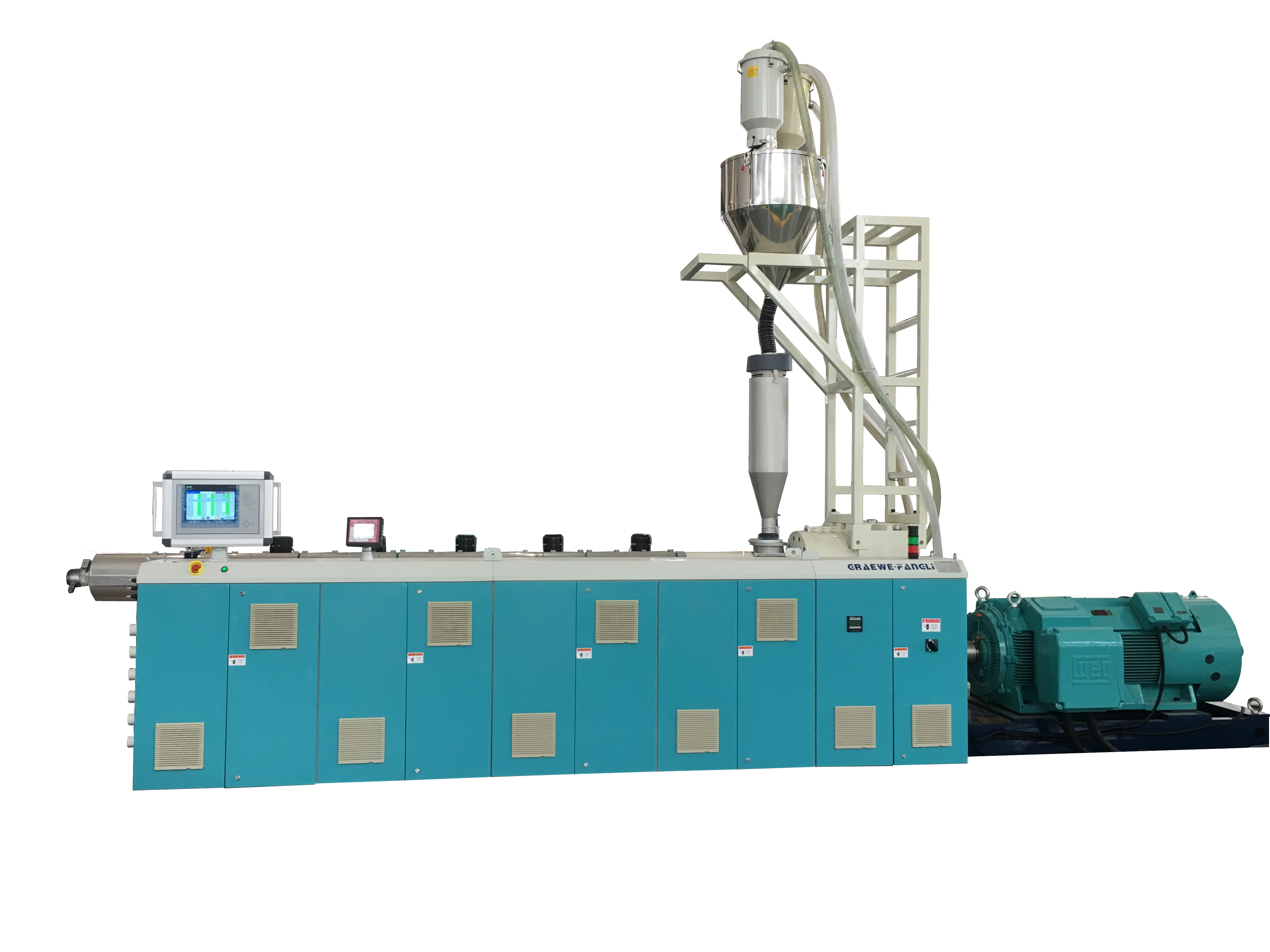 Belangrijkste producten van de productielijn voor extrusie van kunststof buizen --- PE-extrusielijn voor buizen