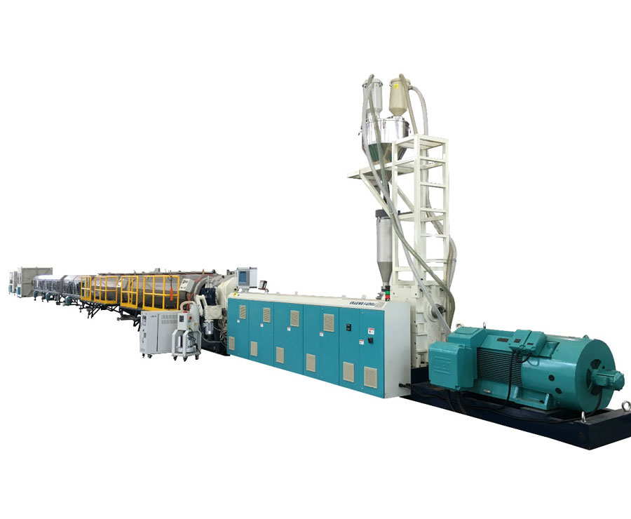 Extrusielijn van PE-buisprocesstroom